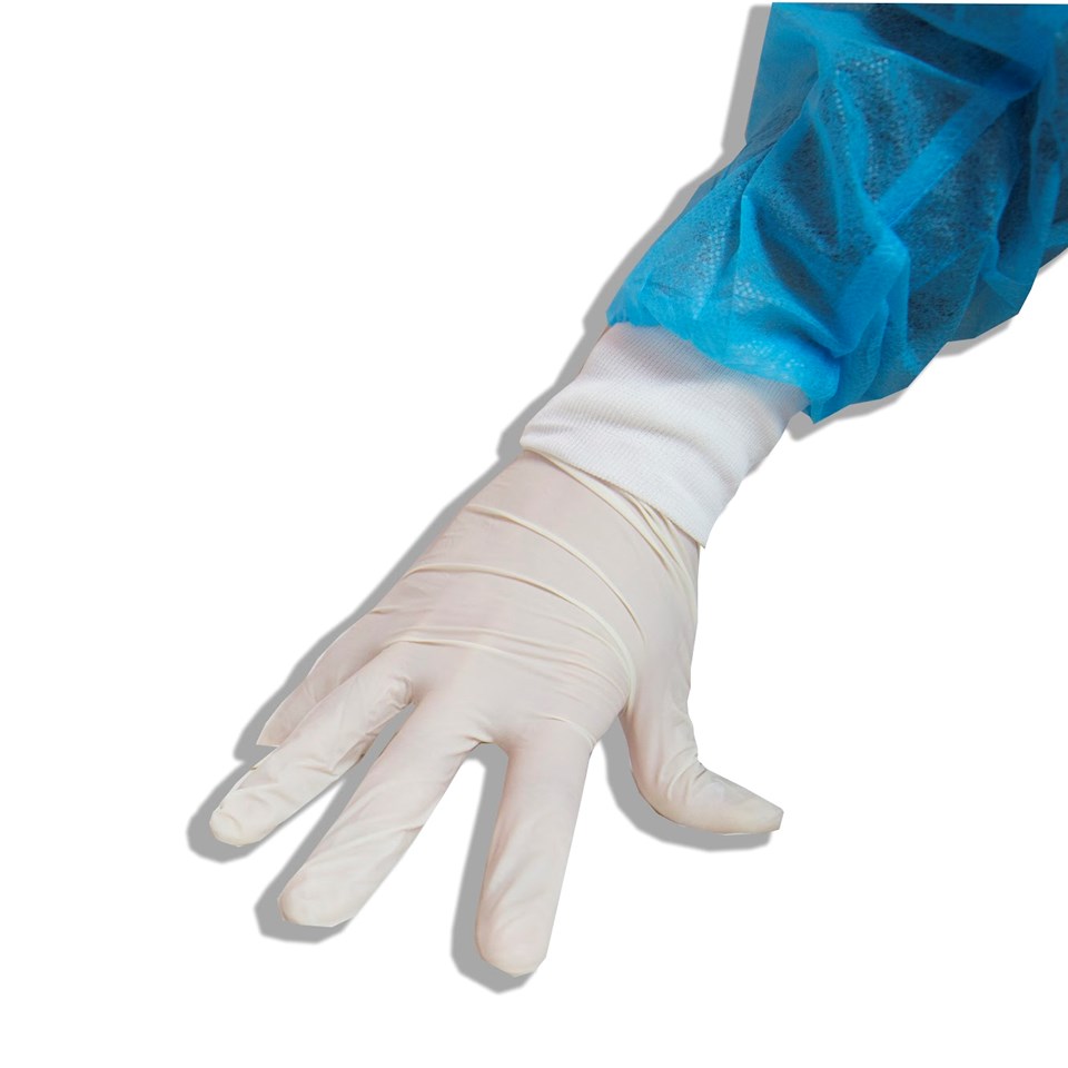 Gant chirurgical médicaux jetables en latex - Chine Les gants